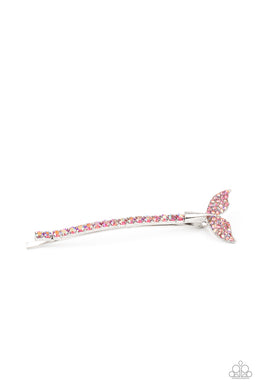 Paparazzi Deep Dive - Pink - Mermaid -  Hair Pin