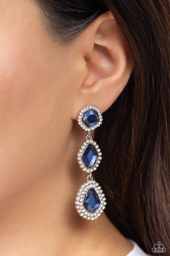Paparazzi Prove Your ROYALTY - Blue - Earring