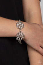 Load image into Gallery viewer, Paparazzi Blooming Bling - White - Bracelet