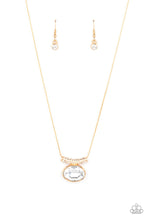 Load image into Gallery viewer, Paparazzi Pristinely Prestigious - Gold - Necklace &amp; Earrings