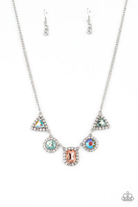 Paparazzi Posh Party Avenue - Necklace &  Earrings - Life of the Party Exclusive January 2022 - $5 Jewelry with Ashley Swint