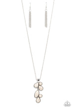 Load image into Gallery viewer, Paparazzi Wild Bunch Flair - White - Long Necklace &amp; Earrings