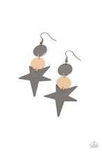 Load image into Gallery viewer, Paparazzi Star Bizarre - Multi - Star Earring