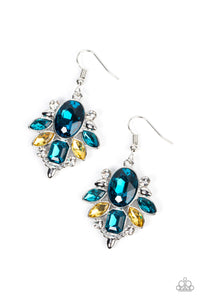 Paparazzi Glitzy Go-Getter - Multi - Earrings