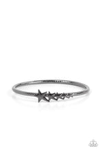 Load image into Gallery viewer, Paparazzi Astrological A-Lister - Black - Bangle Bracelet