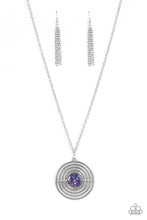 Load image into Gallery viewer, Paparazzi Targeted Tranquility - Purple - Necklace &amp; Earrings