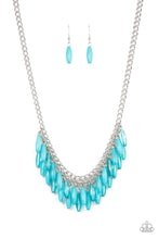 Load image into Gallery viewer, Paparazzi Beach House Hustle - Blue - Necklace &amp; Earrings
