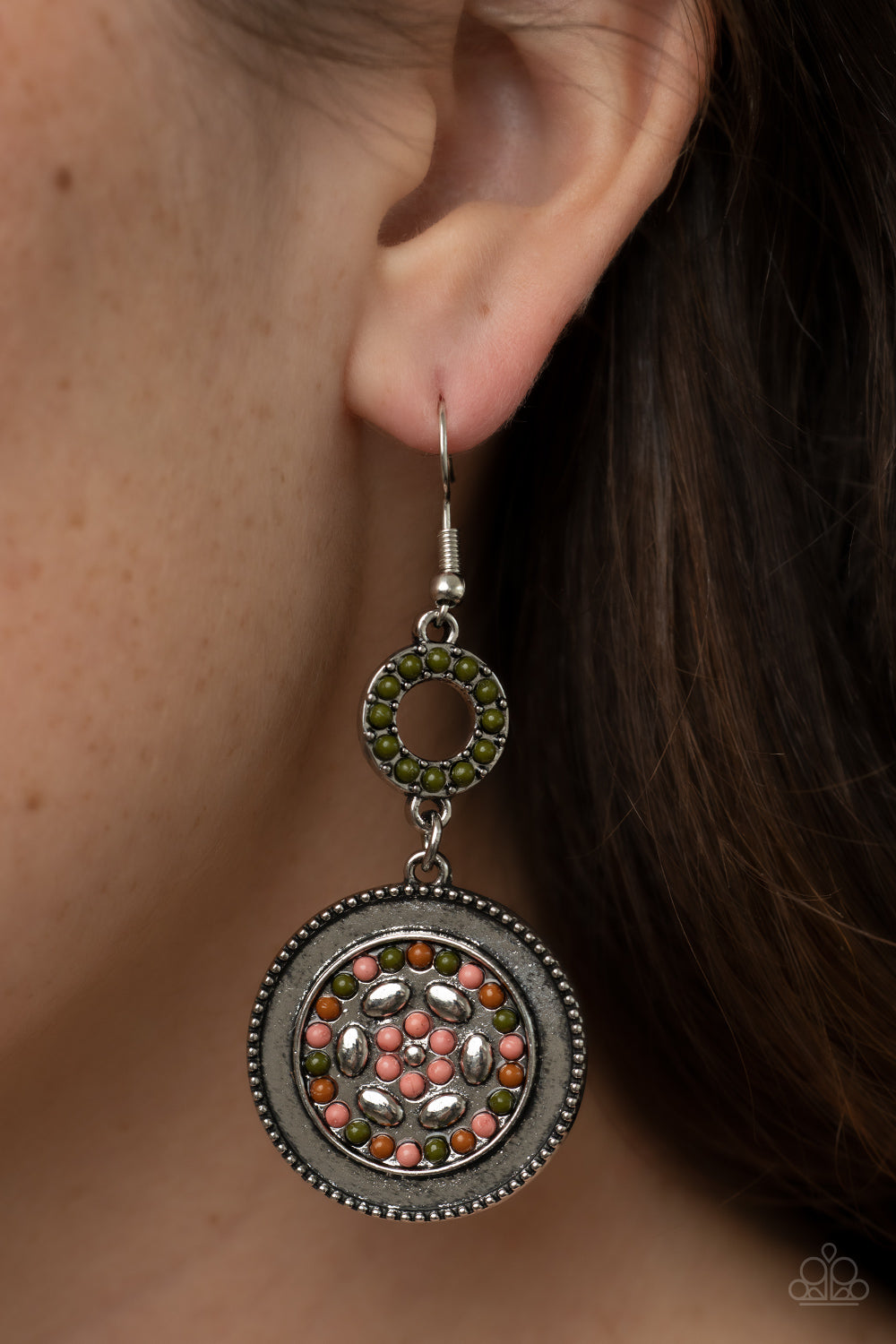 Paparazzi Meadow Mantra - Multi - Earrings