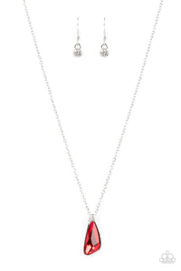 Paparazzi Envious Extravagance - Red - Necklace & Earrings