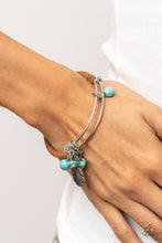 Load image into Gallery viewer, Paparazzi Running a-FOWL - Blue - Bracelet