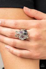 Load image into Gallery viewer, Paparazzi  Bucketful of Bouquets - Purple - Floral Ring
