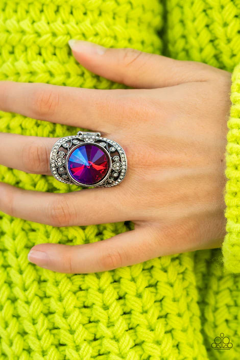 Paparazzi Galactic Garden - Pink - Ring