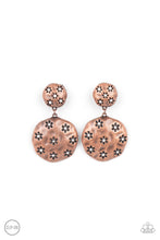 Load image into Gallery viewer, Paparazzi Industrial Fairytale - Copper - Clip On Earrings
