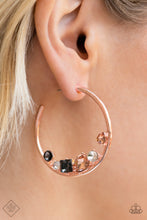 Load image into Gallery viewer, Paparazzi Attractive Allure - Rose Gold - Earrings