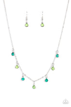 Load image into Gallery viewer, Paparazzi Carefree Charmer - Green - Short Necklace