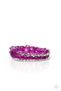 Paparazzi Seaside Siesta - Purple - Bracelet