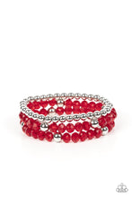 Load image into Gallery viewer, Paparazzi Prismatic Perceptions - Red - Set of Stretch Bracelets