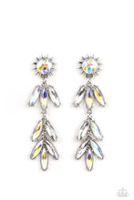 Load image into Gallery viewer, Paparazzi Space Age Sparkle - Yellow - Iridescent Post Earrings