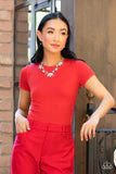 Paparazzi GLOW-trotting Twinkle - White - Necklace & Earrings