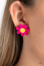 Load image into Gallery viewer, Paparazzi Sensational Seeds - Pink - Post Earrings