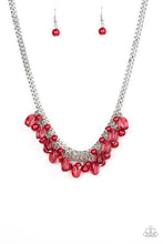 Load image into Gallery viewer, Paparazzi 5th Avenue Flirtation - Red - Necklace &amp; Earrings - $5 Jewelry with Ashley Swint