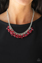 Load image into Gallery viewer, Paparazzi 5th Avenue Flirtation - Red - Necklace &amp; Earrings - $5 Jewelry with Ashley Swint
