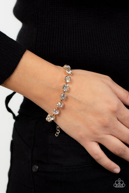 PRE-ORDER - Paparazzi A-Lister Afterglow - Gold - Bracelet - $5 Jewelry with Ashley Swint