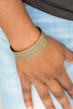 Load image into Gallery viewer, Paparazzi Absolute Amazon - Brass - Antiqued Cuff Bracelet - $5 Jewelry With Ashley Swint