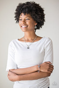 Paparazzi All Aglitter - Silver - Smoky Gem - Nice Silver Chain Toggle Closure - Bracelet - $5 Jewelry with Ashley Swint