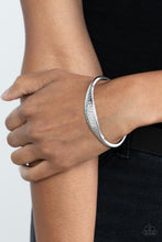Load image into Gallery viewer, PRE-ORDER - Paparazzi Ancient Accolade - Silver - Cuff Bracelet - $5 Jewelry with Ashley Swint