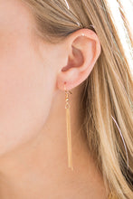 Load image into Gallery viewer, Paparazzi Backstage Bravado - Gold - Layered Gold Chains - Statement Necklace and matching Earrings - $5 Jewelry With Ashley Swint