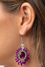 Load image into Gallery viewer, PRE-ORDER - Paparazzi Big Time Twinkle - Pink - Earrings - $5 Jewelry with Ashley Swint