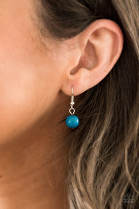 Paparazzi Bohemian Bombshell - Multi - Blue & Orange - Necklace & Earrings - $5 Jewelry with Ashley Swint