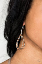 Load image into Gallery viewer, Paparazzi Catwalk Queen - Multi - Metallic Copper and Gunmetal Seed Beads - Necklace &amp; Earrings - $5 Jewelry With Ashley Swint