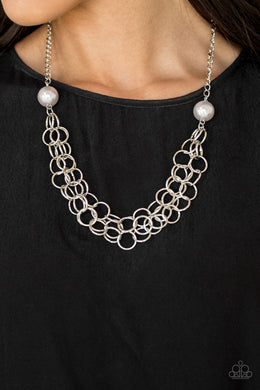 PAPARAZZI Daring Diva - Silver - $5 Jewelry with Ashley Swint