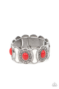PRE-ORDER - Paparazzi Desert Relic - Red - Bracelet - $5 Jewelry with Ashley Swint