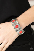 Load image into Gallery viewer, PRE-ORDER - Paparazzi Desert Relic - Red - Bracelet - $5 Jewelry with Ashley Swint
