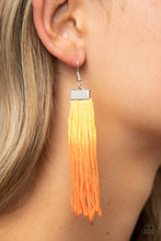 Load image into Gallery viewer, Paparazzi Dual Immersion - Yellow - to Amerglow Tassels - Earrings - $5 Jewelry with Ashley Swint