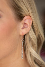 Load image into Gallery viewer, Paparazzi Empirical Elegance - Silver - Smoky Gems - Rhinestones - Silver Necklace &amp; Earrings - $5 Jewelry With Ashley Swint