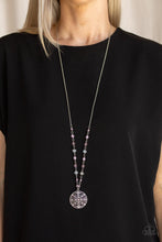 Load image into Gallery viewer, Paparazzi Everyday Enchantment - Pink - Necklace &amp; Earrings - $5 Jewelry with Ashley Swint