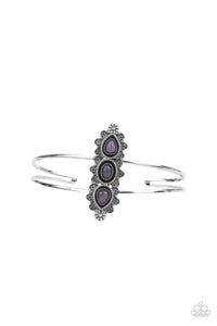 Paparazzi Fairytale Flowerbeds - Purple - Bracelet - $5 Jewelry with Ashley Swint