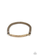 Load image into Gallery viewer, PRE-ORDER - Paparazzi Fearlessly Unfiltered - Brass - Bracelet - $5 Jewelry with Ashley Swint