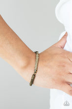 Load image into Gallery viewer, PRE-ORDER - Paparazzi Fearlessly Unfiltered - Brass - Bracelet - $5 Jewelry with Ashley Swint