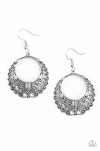 Load image into Gallery viewer, Paparazzi Grapevine Glamorous - Silver Filigree - Earrings - $5 Jewelry with Ashley Swint