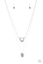 Load image into Gallery viewer, Paparazzi Gypsy Go-Getter - Green - Necklace &amp; Earrings - $5 Jewelry with Ashley Swint