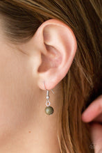 Load image into Gallery viewer, Paparazzi Gypsy Go-Getter - Green - Necklace &amp; Earrings - $5 Jewelry with Ashley Swint