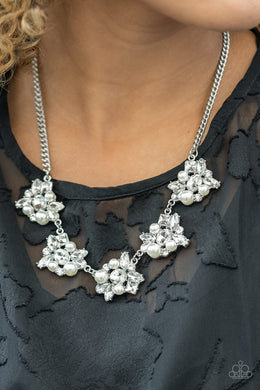 Paparazzi HEIRESS of Them All - White EMP - $5 Jewelry with Ashley Swint