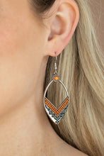 Load image into Gallery viewer, PRE-ORDER - Paparazzi Indigenous Intentions - Orange - Earrings - $5 Jewelry with Ashley Swint
