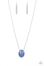 Load image into Gallery viewer, Paparazzi Intensely Illuminated - Blue - Necklace &amp; Earrings - $5 Jewelry with Ashley Swint