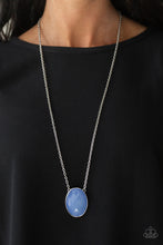 Load image into Gallery viewer, Paparazzi Intensely Illuminated - Blue - Necklace &amp; Earrings - $5 Jewelry with Ashley Swint